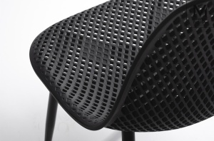 SCAUN NEGRU DIN POLIPROPILENA TIVO STIL MODERN - Img 4