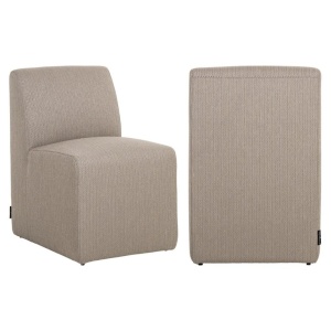 SCAUN PENTRU EXTERIOR RIVA 8730, TAUPE 22085, CONFECTIONAT DIN PLASTIC, TEXTIL, SPUMA CU USCARE RAPIDA SI ALUMINIU, CU HUSA INCLUSA, RICHMOND INTERIORS