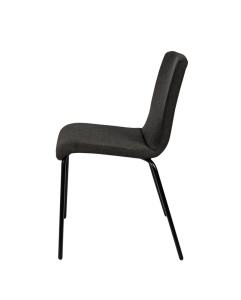 SCAUN PENTRU PROIECTE B2B ISO 24H TEXAS TAP BL NEGRU, CONFECTIONAT DIN OTEL SI TEXTIL - Img 3