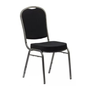 SCAUN PENTRU SALA EVENIMENTE/CONFERINTA, NEGRU/GRAFIT, DIN OTEL SI SPUMA POLIURETANICA, ARTIM GROUP SELECTION