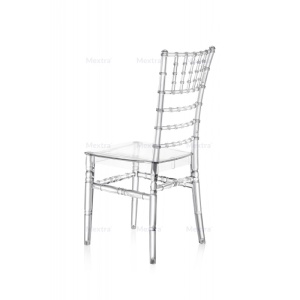 SCAUN PENTRU SALI DE EVENIMENTE CHIAVARI TIFFANY, TRANSPARENT, MEX - Img 2