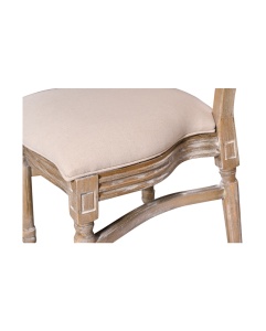 SCAUN PENTRU SALI DE EVENIMENTE RUSTIC CU MEDALIO, CONFECTIONAT DIN LEMN - Img 7
