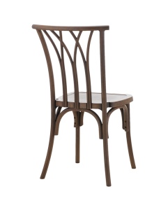 SCAUN PENTRU SALI DE EVENIMENTE VIENA POLYWOOD WALNUT, CONFECTIONAT DIN POLIPROPILENA - Img 3
