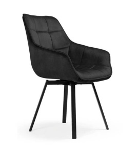 SCAUN PIVOTANT OLSON, NEGRU/NEGRU, STIL MODERN, ATR - Img 2