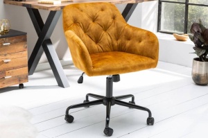 SCAUN ROTATIV, DUTCH CONFORT, DIN METAL SI CATIFEA, DESIGN RETRO, ARTIM GROUP SELECTION