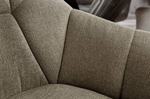 SCAUN ROTATIV, PAPILLONL MARO DESCHIS, COD 41590, STIL RETRO - Img 5