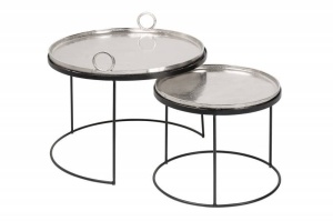 SET 2 MASUTE DE CAFEA, ELEMENTS, COD 40637, DIN METAL, DESIGN INDUSTRIAL - Img 6