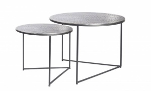 SET 2 MASUTE DE CAFEA, ELEMENTS, DIN METAL, COD 43493, REALIZATE MANUAL