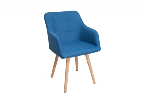 SET 2 SCAUNE ALBASTRE SCANDINAVIA 36588 - DESIGN SCANDINAV - Img 2