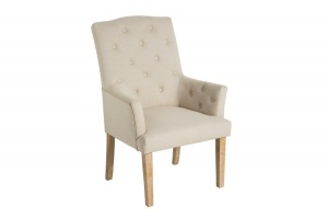 SET 2 SCAUNE CU BRATE LONG ISLAND BEJ 38785 DESIGN MODERN - Img 1