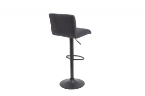 SET 2 SCAUNE DE BAR, GRI, PORTLAND, COD 38457, DESIGN VINTAGE - Img 4
