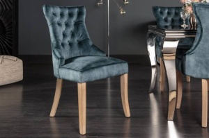 SET 2 SCAUNE DINING, CASTLE, COD 40470, DIN CATIFEA SI LEMN, DESIGN CLASIC - Img 1
