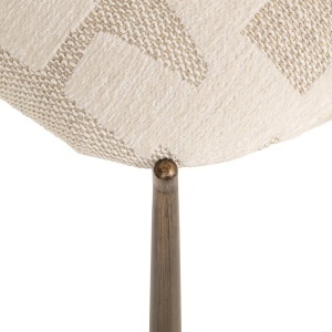 SET 2 SCAUNE DINING LANA, REALIZAT DIN METAL, LEMN DE FAG SI TEXTIL, CULOARE BEJ, DESIGN DEOSEBIT, RICHMOND INTERIORS - Img 11