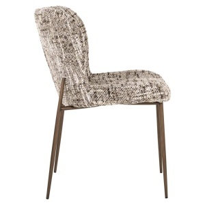 SET 2 SCAUNE DINING ODARBY, REALIZAT DIN METAL SI TEXTIL, CULOARE MARO, DESIGN DEOSEBIT, RICHMOND INTERIORS - Img 3