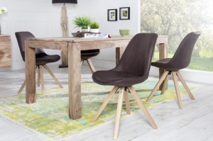 SET 4 SCAUNE MARO CAFENII SCANDINAVIA 35707 - DESIGN SCANDINAV