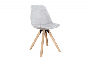 SET 4 SCAUNE STEJAR/GRI SCANDINAVIA 36215 - DESIGN SCANDINAV - Img 2