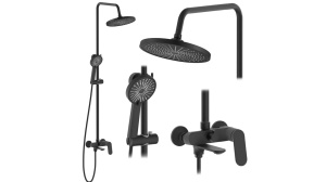 SET DE DUS REA MARCO, NEGRU, DIN ALAMA, CALITATE SUPERIOARA