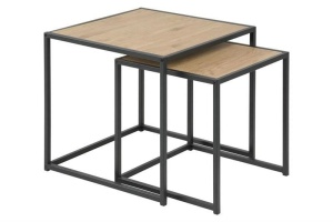 SET DE MASUTE DE CAFEA DIN LEMN SEAFORD STIL MODERN B2