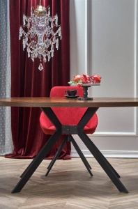 SET DINING - MASA LOCARNO CU 4 SCAUNE K431, STIL MODERN, HALMAR - Img 2