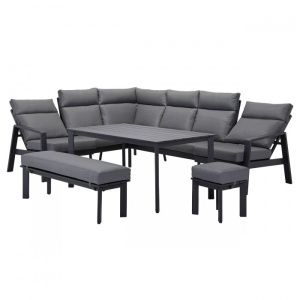SET MOBILIER DE GRADINA, MARSILIA, CU CANAPEA LOUNGE