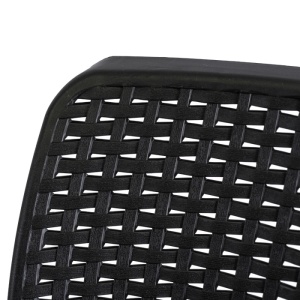 SET MOBILIER DE GRADINA/TERASA,ARGOS 160-260CM, ARTIM MEBLE, MASA SI 8 FOTOLII, DIN TEHNORATAN SI COMPOZIT, CULOARE NUC/NEGRU - Img 8