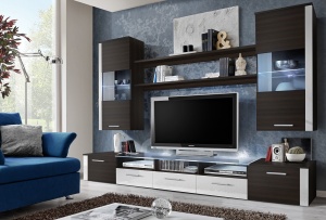 SET MODULAR LIVING CU LED FRESH 23 EMW FR STIL MODERN ASM