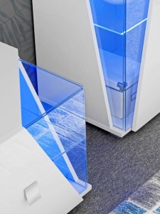 SET MODULAR LIVING EDGE, CU ILUMINARE LED, WW EE, STIL MODEN, ASM - Img 7