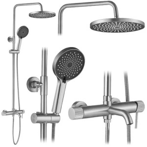 SET PENTRU DUS REA LUNGO STRIPE NICKEL PERIAT, CALITATE SUPERIOARA