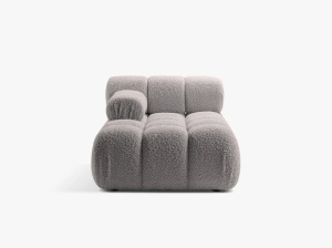 SEZLONG BELLIS, STANGA, 94 CM, TAPITERIE BOUCLE, DIVERSE CULORI, DESIGN DEOSEBIT