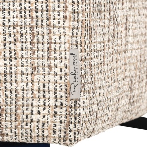 SOFA HOXTON CU 3 LOCURI BE TRENDY 170 BEIGE, S5170, CONFECTIONATA DIN LEMN DE PIN, METAL, SPUMA SI 100% POLIESTER, RICHMOND INTERIOR - Img 6