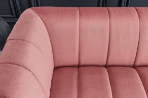 SOFA MODERNA 225CM, TEXTIL FIN( CATIFEA), ROZ/AURIU, DESIGN EXCLUSIVIST, ARTIM GROUP SELECTION - Img 8