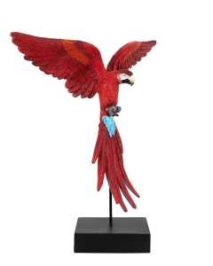 STATUETA DECORATIVA PAPUGA, MULTICOLORA, STIL MODERN, B2