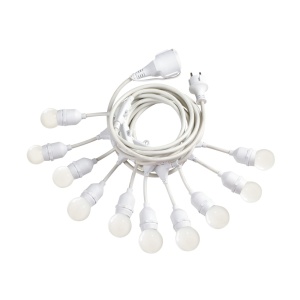 SUSPENSIE FIESTA SP10, ALB, DESIGN MODERN, IDEAL LUX