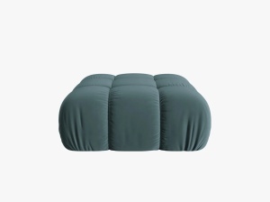 TABURET BELLIS, 94 CM, VERDE PETROL 87, TAPITERIE DIN CATIFEA, DESIGN DEOSEBIT