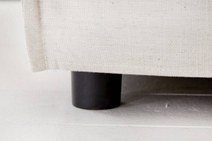 TABURET, HEAVEN 100CM, NATURAL, TEXTIL, IN SI SUPORT LEMN, DESIGN MODERN - Img 7