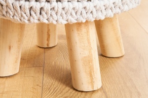TABURET LEEDS ALB 38681 DESIGN RETRO/SCANDINAV - Img 5