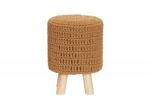 TABURET LEEDS MARO CAFENIU 38679 DESIGN RETRO-SCANDINAV - Img 6