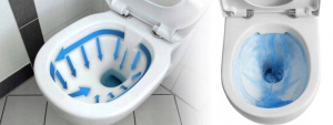 VAS DE TOALETA REA CARLO, NEGRU MAT, CAPAC IMITATIE PIATRA, DESIGN MODERN, CALITATE SUPERIOARA, REA - Img 2