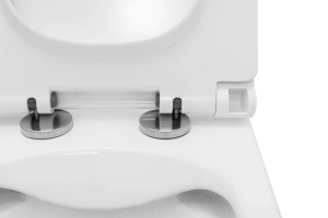 VAS DE TOALETA, REA HARY RIMLESS, ALB, CERAMICA, DESIGN MODERN, CALITATE SUPERIOARA, REA - Img 4