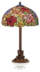 VEIOZA DEOSEBITA TIFFANY, COD TT37+P1257, DIN METAL SI STICLA
