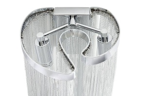 APLICA ATLANTA, CROM, DIN METAL SI ALUMINIU, STIL MODERN FUTURIST - Img 5