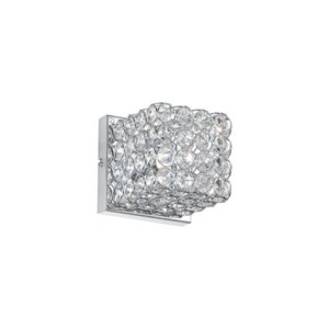 APLICA DE CRISTAL ADMIRAL AP1 CROMO STIL MODERN IDEAL LUX