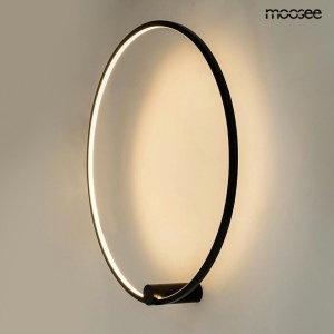 APLICA HOOP 80 NEAGRA, CONFECTIONATA DIN OTEL, STIL MODERN - Img 2