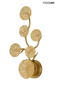 APLICA LIRIO 6 GOLD, CONFECTIONATA DIN OTEL, STIL MODERN - Img 3
