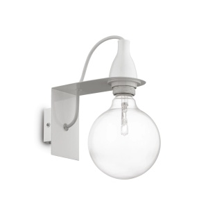 APLICA MINIMAL AP1, ALB, DIN METAL, STIL VINTAGE