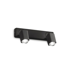 APLICA RUDY AP2 SQUARE, NEGRU, DIN ALUMINIU, STIL MODERN