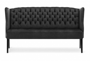 BANCUTA WERONICA, NEGRU/NEGRU, STIL CLASIC