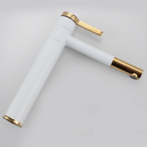 BATERIE REA SMART, HIGH, ALB/AURIU, DESIGN MODERN, MONTAJ PE BLAT, CALITATE SUPERIOARA, REA