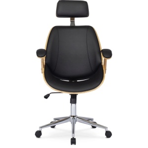 BESTSELLER! SCAUN DE BIROU, ARTIM MEBLE, REALIZAT DIN PIELE ECO, PLACAJ SI METAL, CULOARE STEJAR AURIU, STIL MODERN - Img 2