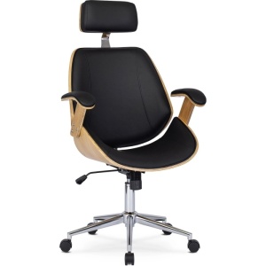 BESTSELLER! SCAUN DE BIROU, ARTIM MEBLE, REALIZAT DIN PIELE ECO, PLACAJ SI METAL, CULOARE STEJAR AURIU, STIL MODERN - Img 8